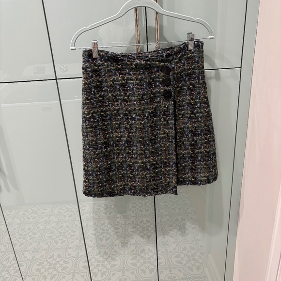 Brora Scottish woven wool skirt - Picture 1 of 5